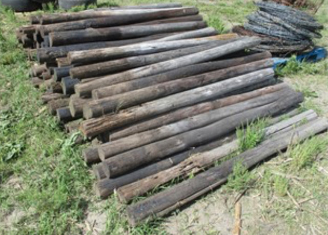 Fence posts and fence material for sale in Decks & Fences in St. Catharines