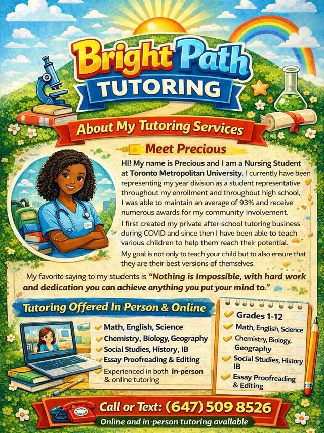 Bright Path Tutoring Services456000820321331201