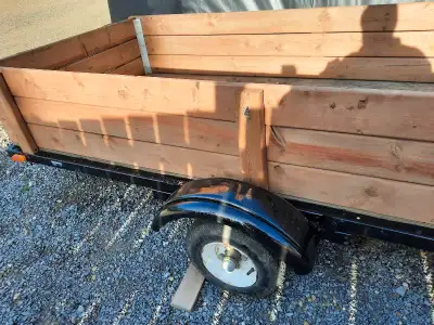 4 x 8 sturdy little unit. Freshly treated and painted. New wiring and lights professionally installe...