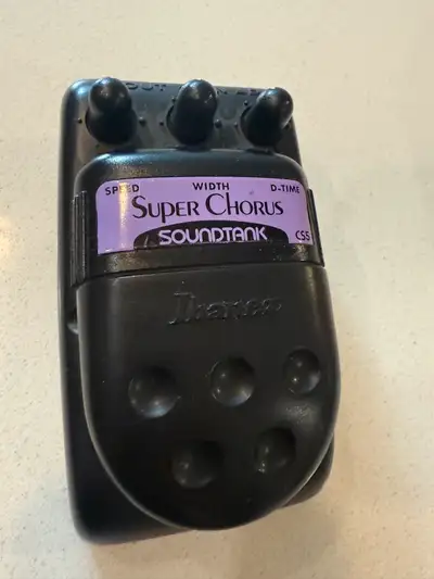 Guitar pedal, Ibanez Super Chorus CS5, View more