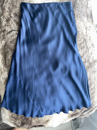 Wilfred blue slip skirt 