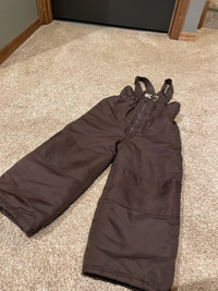  toddlers snow pants size 3