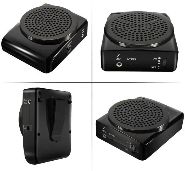 Rechargeable Voice Amplifier w/Belt Clip & Headset NEW62863260573825124