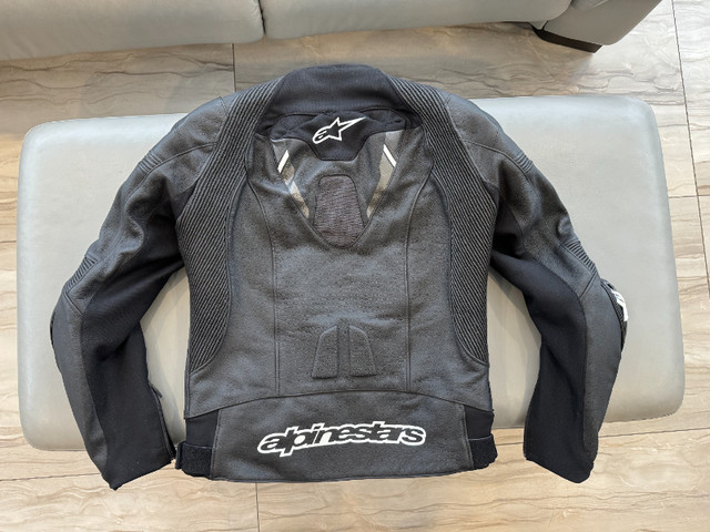 Manteau de cuir Alpinestars pour moto dans Pièces et accessoires pour motos  à Laval/Rive Nord - Image 2