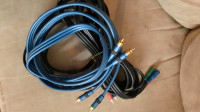 4-$4 Y, Pb, Pr Component Video Cables