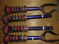HONDA ACCORD H22A ADJUSTABLE COILOVERS SUSPENSIONS SHOCKS JDM