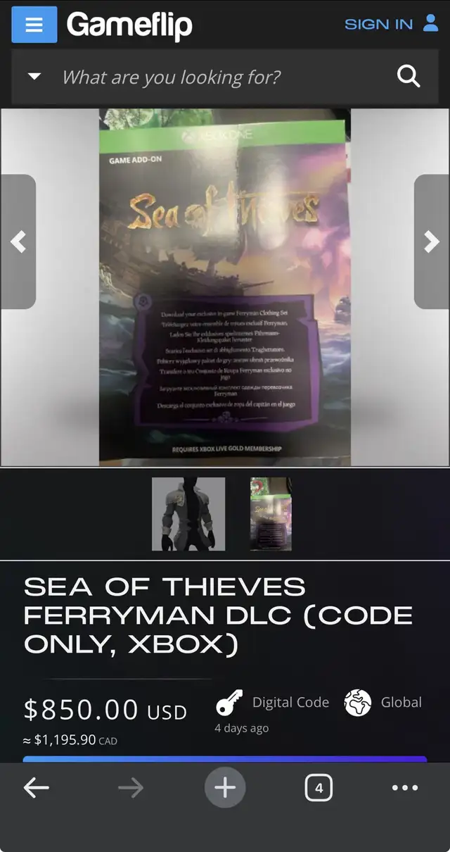 sea of thieves limited edition ferryman set in Xbox Series X & S in Longueuil / South Shore - Image 3