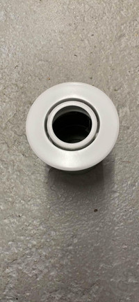 Recessed downlight can with trimLightolier model 513WX