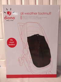 New! Diono All Weather Stroller Footmuff, Universal Fit - Baby