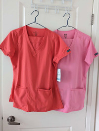 Scrub tops and pants 2 pairs S