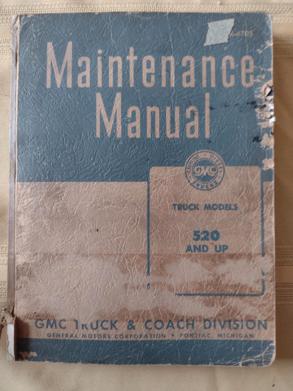 Vintage GMC Manuals/Catalogues in Other in Grande Prairie - Image 3