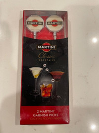 NEW Martini Garnish Picks