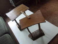 Plant stands, foot stool,