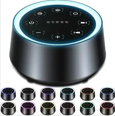 EasyHome Sleep Sound Machine White Noise Machines with 30 Soothi, View more