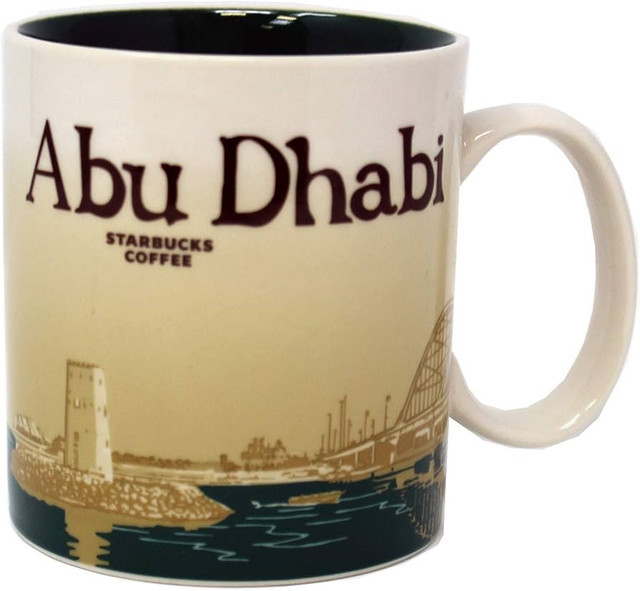 Tasse ABU DHABI Starbucks mug - ICON series dans Art et objets de collection  à Ville de Montréal