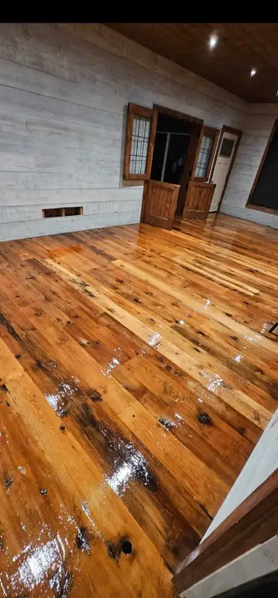 floor and stairs refinishing and installation , View more