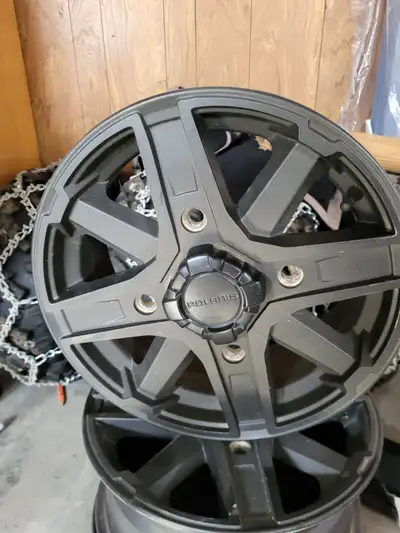 4 Polaris Rims - For Sale - Excellent Condition Size is 14" x 6" Will fit anything with a 4 x 156 bo...