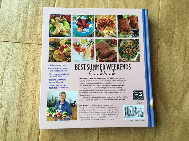 "Best Summer Weekends Cookbook" - Jane Rodmell  (like new) in Other in City of Halifax - Image 3