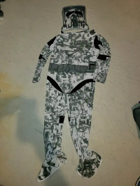 Boys medium star wars storm trooper costume