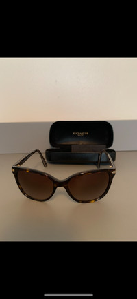 Coach sunglasses with case