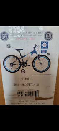 New Winnipeg Jets Adult Mountain Bike