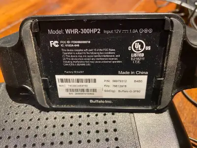 Buffalo AirStation WHR-300HP2 with Charger, View more