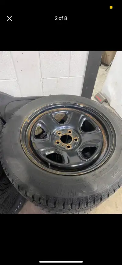 Set of 4 NORD FROST winter tires rims (225 60 18) pattern (5×114.3) 2022 TOYOTA RAV4