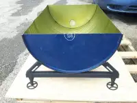 Large size firepit. w/wo, optional grill