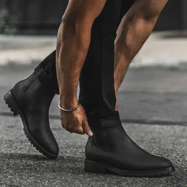 Thursday Boot Co., Legend Chelsea Boot, Matte Black, Men's 11 in Men's Shoes in Markham / York Region - Image 10