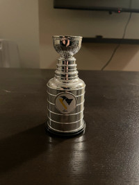 NHL Pittsburgh Penguins miniature Stanley Cup Molson Canadian