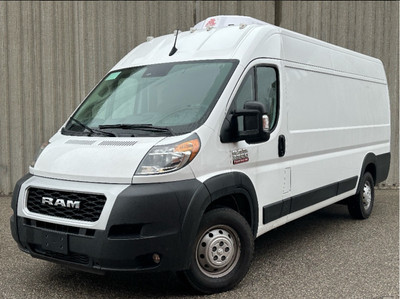 2022 Ram ProMaster Cargo Van 3500EXTENDED HEATED & REFRIGERATED