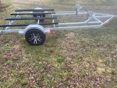 2021 Seadoo move Karavan double trailer for 3 seater machine rxtx, wake,3up trailer in great shape....