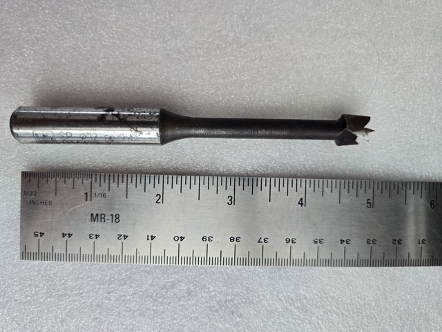 Vintage Leitz Dowel Drill Bit 12mm Dia from Germany.