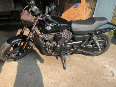 I am selling my used 2015 Harley-Davidson Street 750, a sleek and powerful motorcycle designed for u...