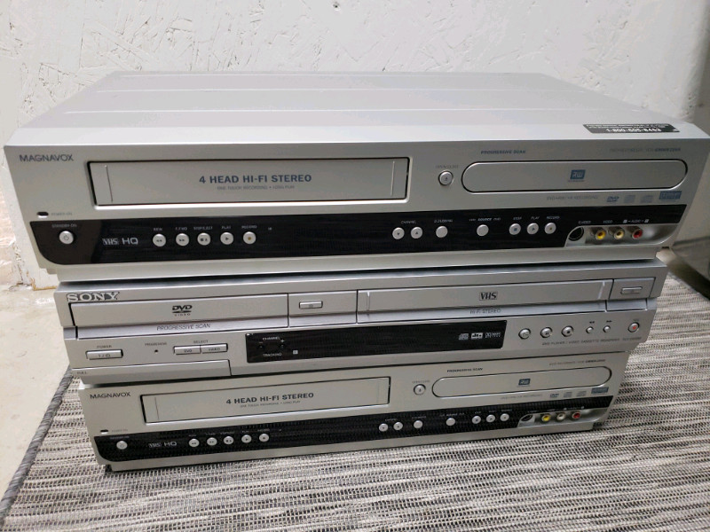 Magnavox DVD Recorder Sony Combo players FOR REPAIR PARTS , used for sale  
