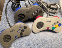 Sega Saturn Japanese controllers