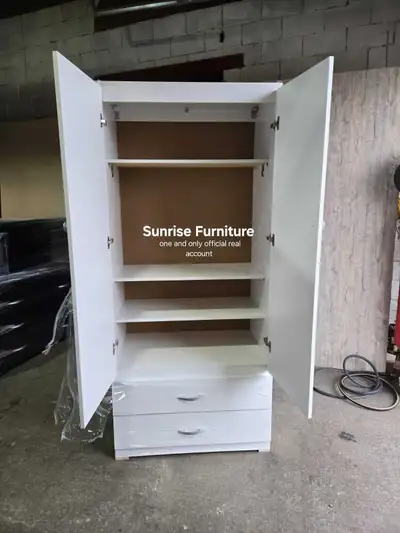 2 Door Wardrobe for sale with delivery , View more