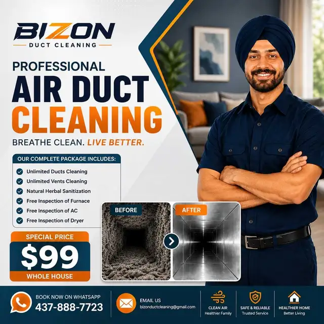 Complete House Duct Cleaning - $99 