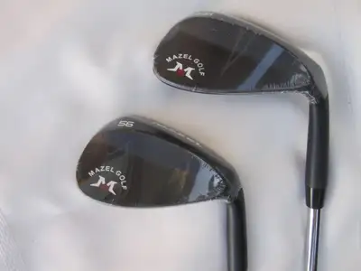 Mazel Right Hand Golf Wedges "NEW" 56 & 58 Deg. with Steel Shaft, View more