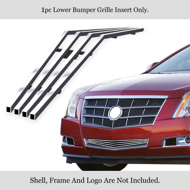 Chrome Lower Billet Grille Insert fits 2008-2013 Cadillac CTS in Auto Body Parts in Dartmouth - Image 2