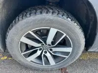 Four used 18 inch winter tires. 245/60R18.