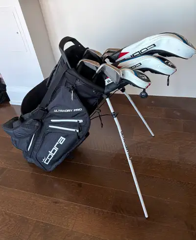 Cobra AeroJet Complete Set - Men's Senior Flex (10 Clubs w/Bag), View more
