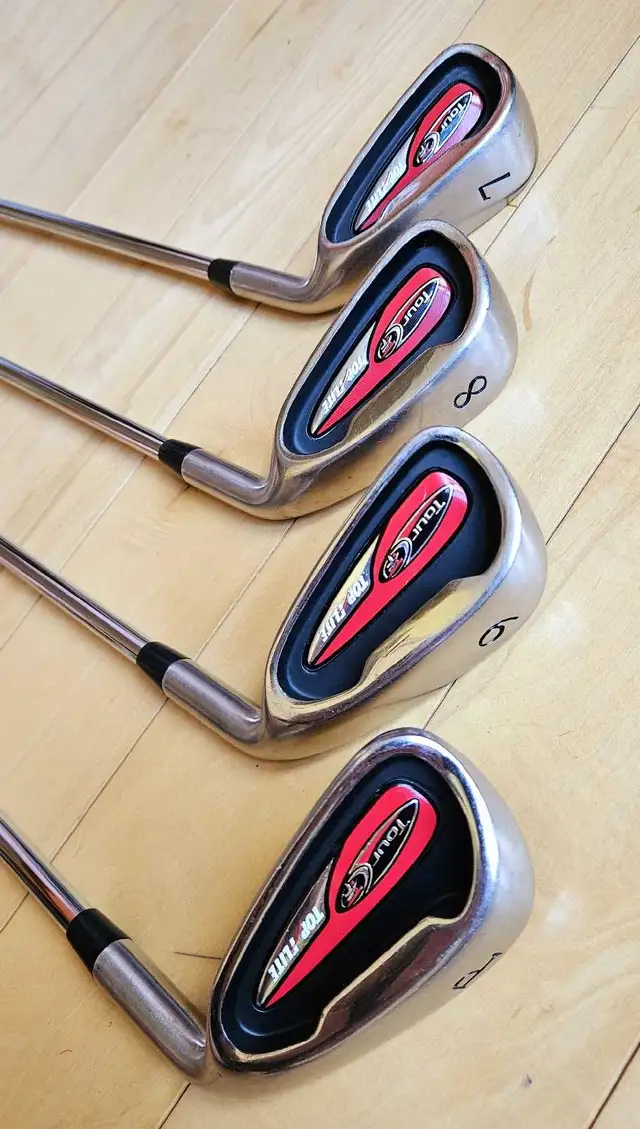 Top Flite Tour Irons — 7, 8, 9 + PW (Right-Handed) in Golf in Ottawa - Image 9