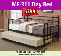 Trundle Bed -  Kids Bedroom Set - Bunk Beds - Metal Bunk Bed