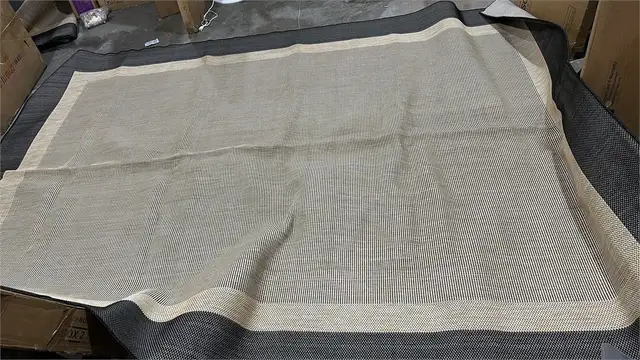 Eco Solid Border Black 9 ft. x 12 ft. Indoor/Outdoor Area Rug in Rugs, Carpets & Runners in City of Toronto - Image 9