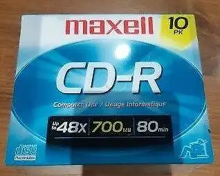 10 Pack CD-R Discs, View more