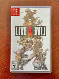 LIVE A LIVE for Nintendo Switch video game cartridge EVIL