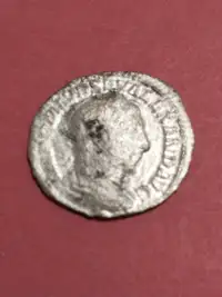 Large Ancient Roman Empire silver denar c. 3rd-4th century AD