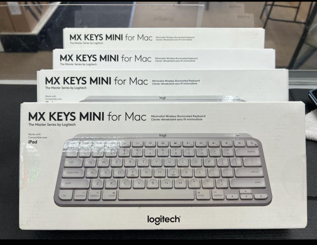 Logitech MX Keys Mini for Mac -Brand new sealed with manufacture in Mice, Keyboards & Webcams in City of Toronto - Image 3
