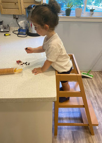 Kitchen help step tower Toddler learning , Montessori inspired